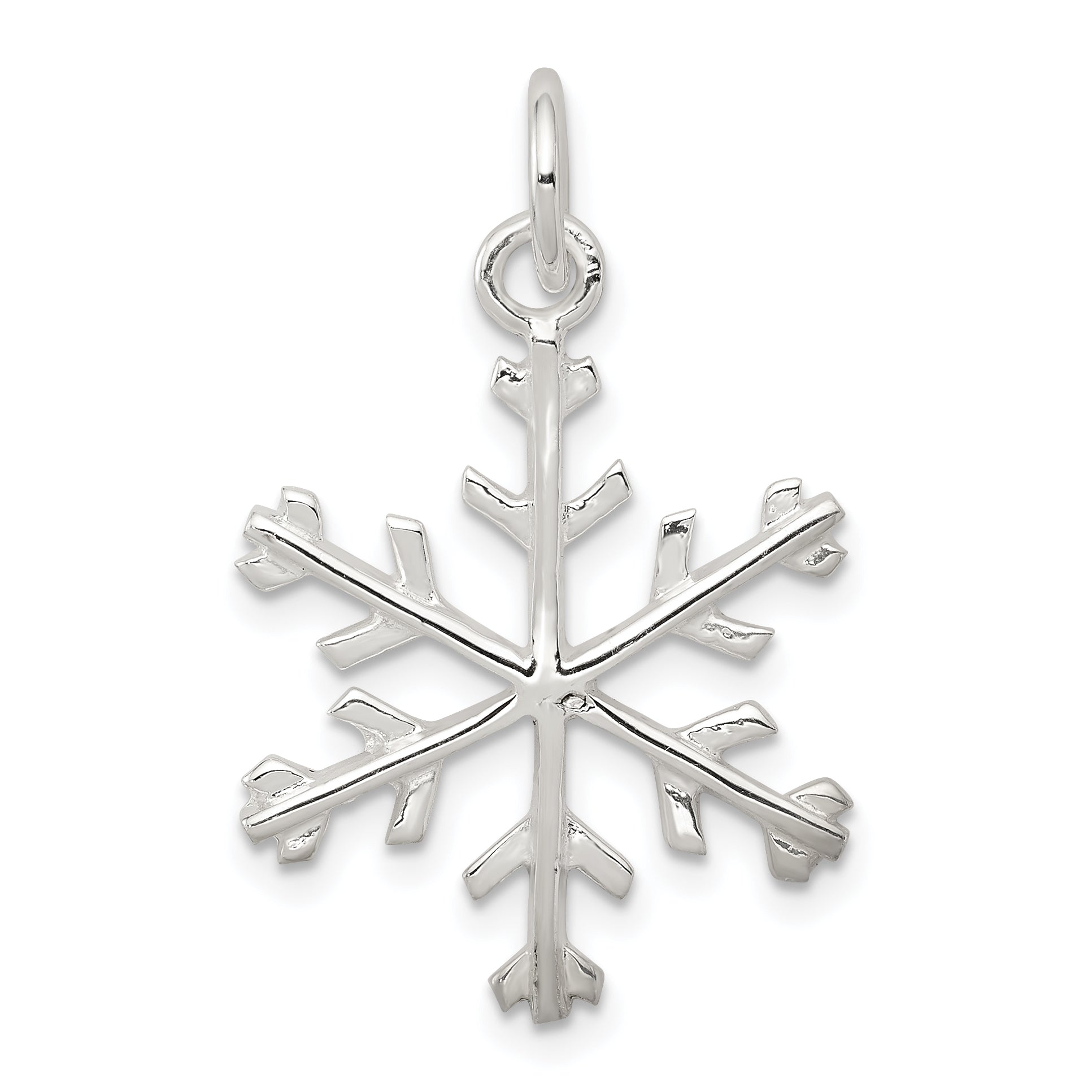 Sterling Silver Snowflake Pendant