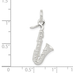 Sterling Silver Saxophone Charm