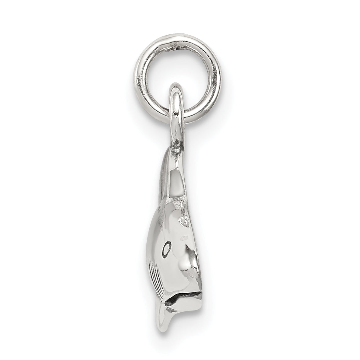 Sterling Silver Antique Shark Charm