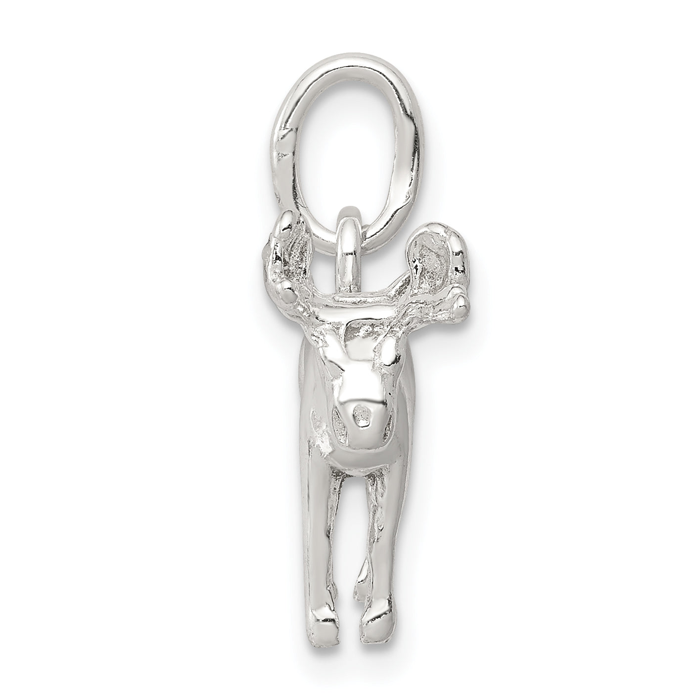 Sterling Silver Moose Charm