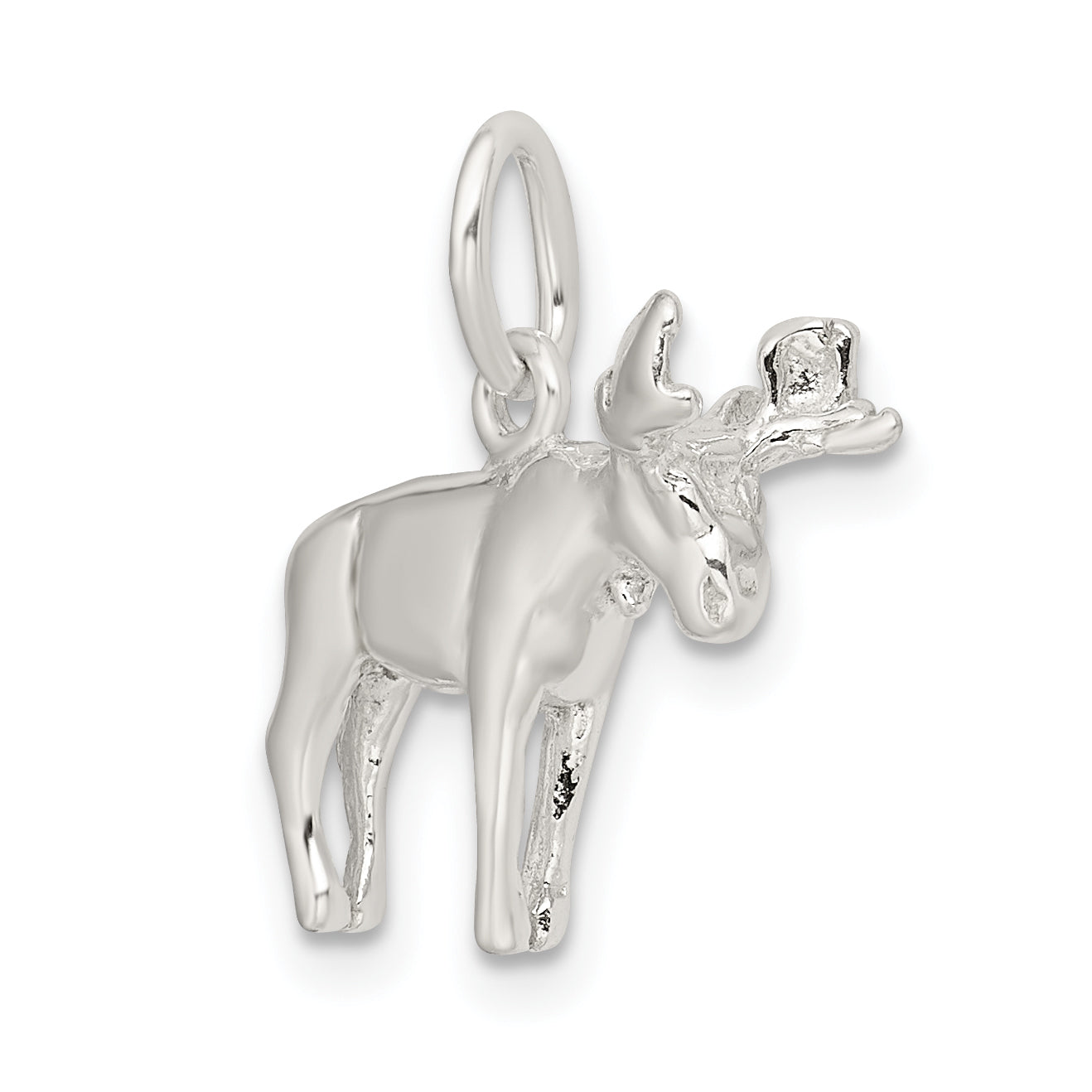 Sterling Silver Moose Charm