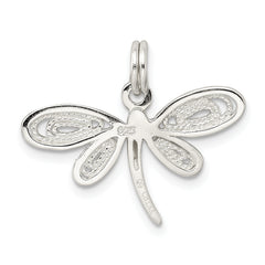 Sterling Silver 925 Dragonfly Charm with Anti-Tarnish Solid Design