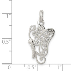 Sterling Silver Butterfly Charm