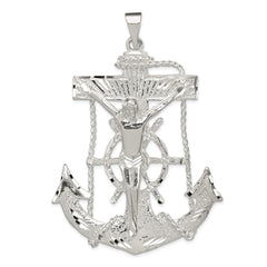 Sterling Silver Mariner Cross Pendant