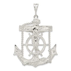 Sterling Silver Mariner Cross Pendant