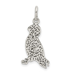 Sterling Silver Antiqued Puffin Charm