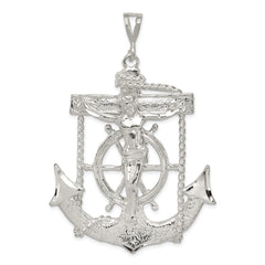 Sterling Silver Mariner Cross Pendant