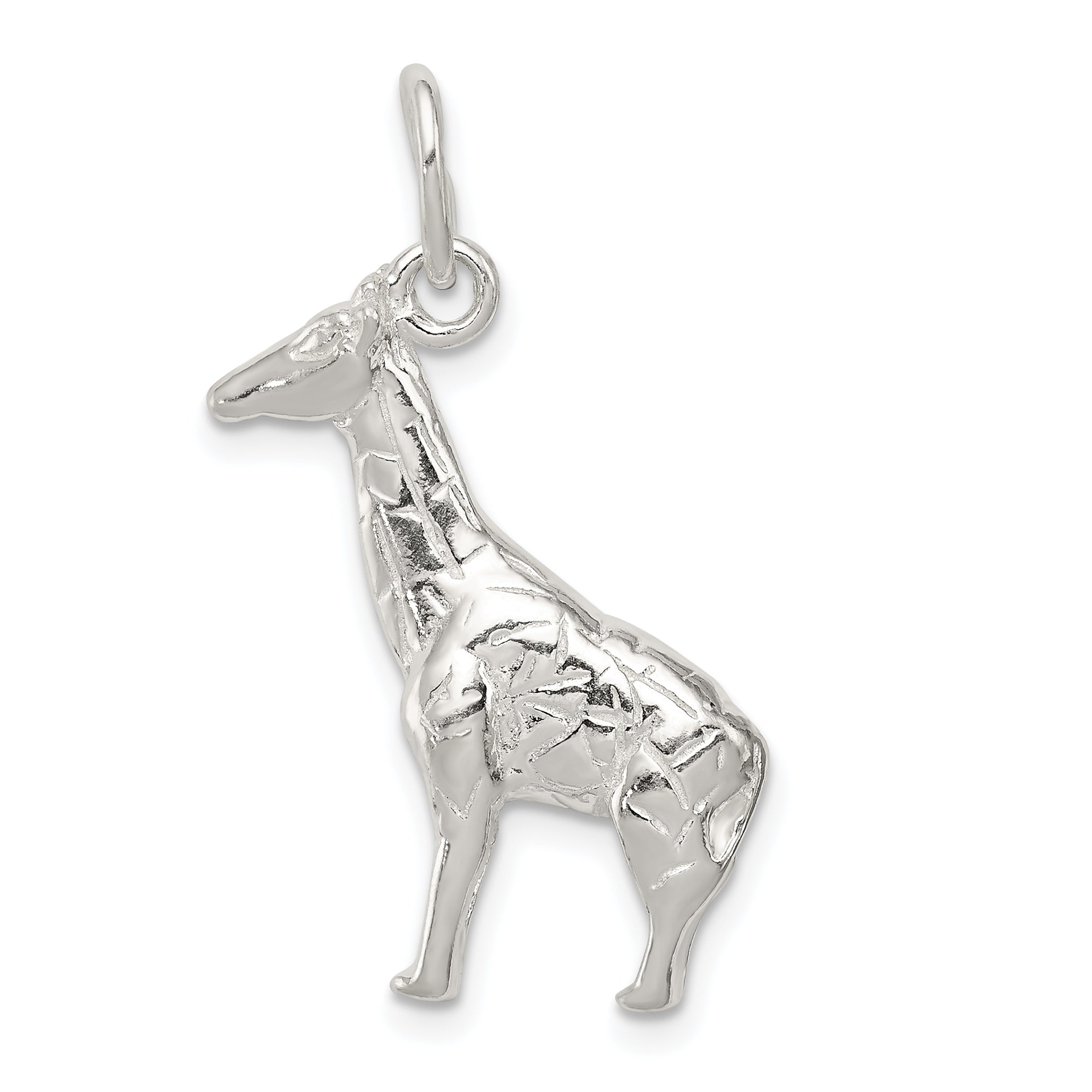 Sterling Silver Giraffe Charm