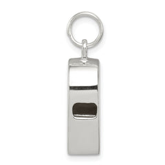 Sophia Jewelers Men's Sterling Silver Polished Whistle Charm Pendant