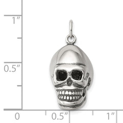 Sterling Silver Skull Pendant