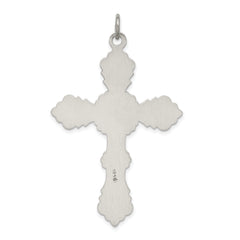 Sterling Silver Antiqued Cross Pendant