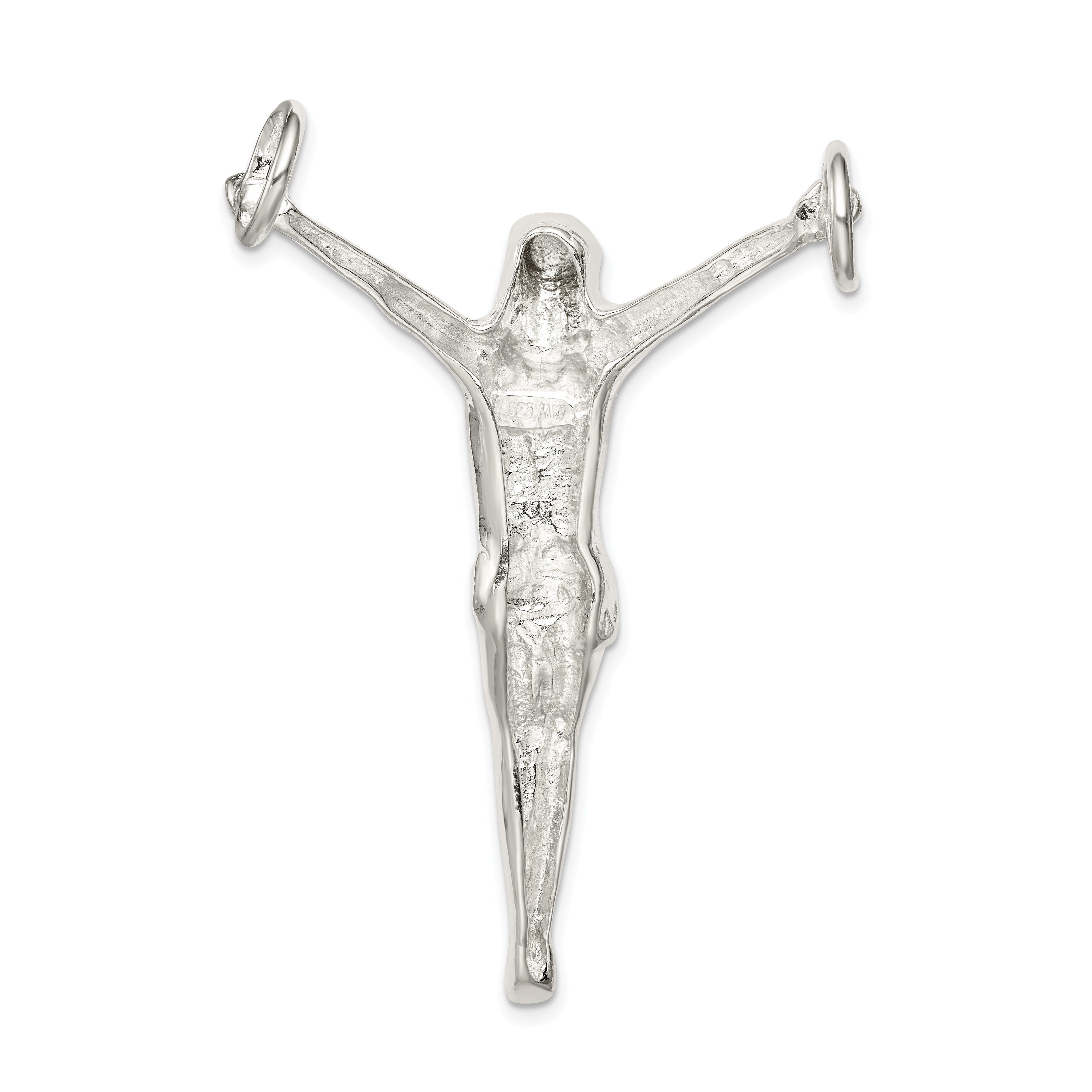 Sterling Silver Corpus (Crucified Christ) Pendant