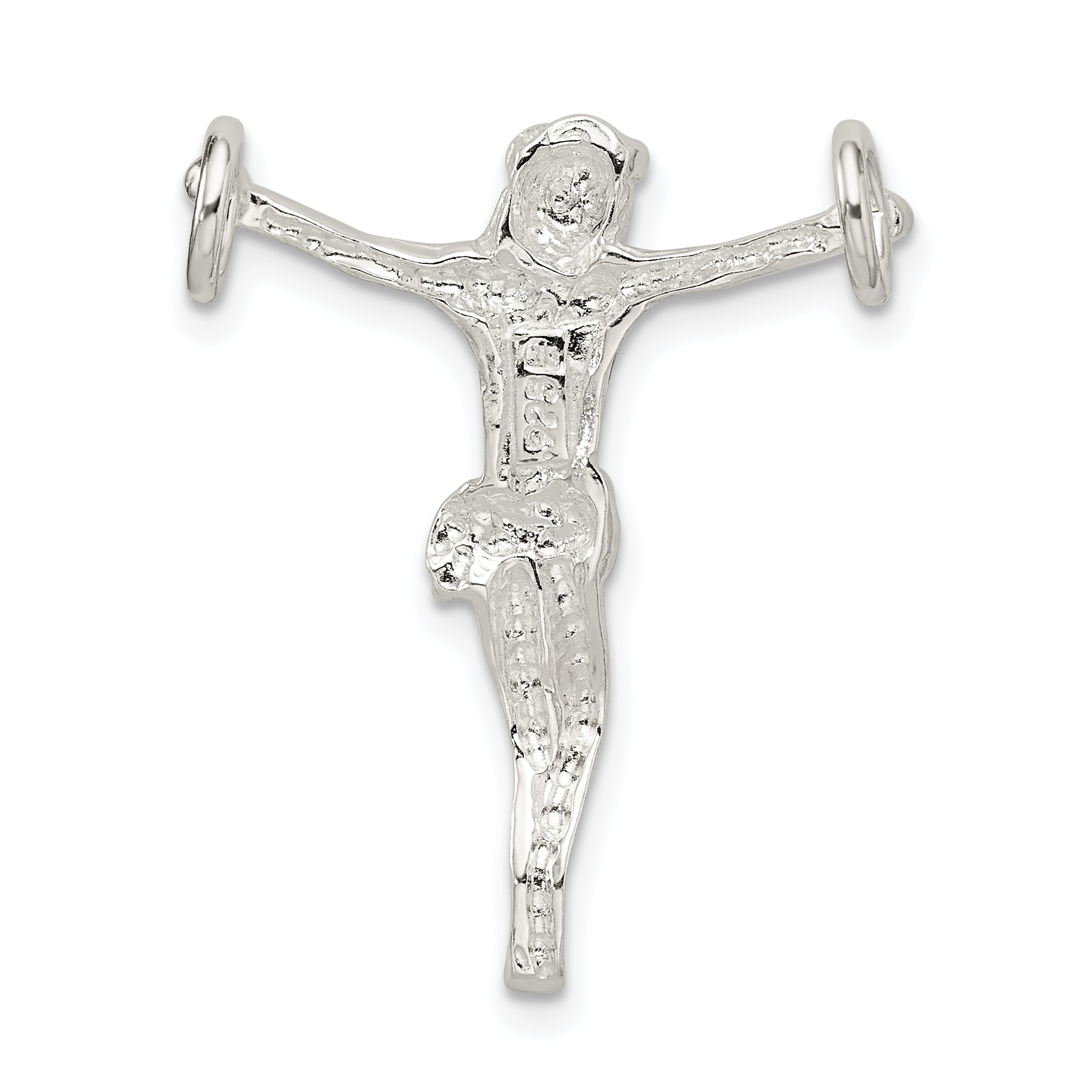 Sterling Silver Corpus (Crucified Christ) Pendant