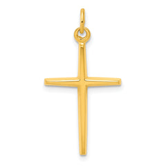 Sterling Silver & 24k Gold -plated Passion Cross Charm