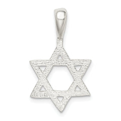 Sophia Jewelers Polished Sterling Silver Star of David Charm