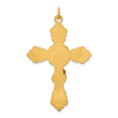 Sophia Jewelers 24k Gold-Plated Sterling Silver INRI Crucifix Pendant