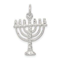 Sterling Silver Menorah Charm