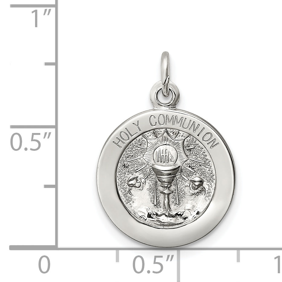 Sterling Silver Holy Communion Medal