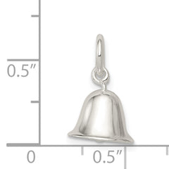 Sterling Silver Moveable Bell Charm