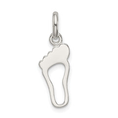 Sterling Silver Foot Charm