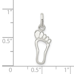 Sterling Silver Foot Charm