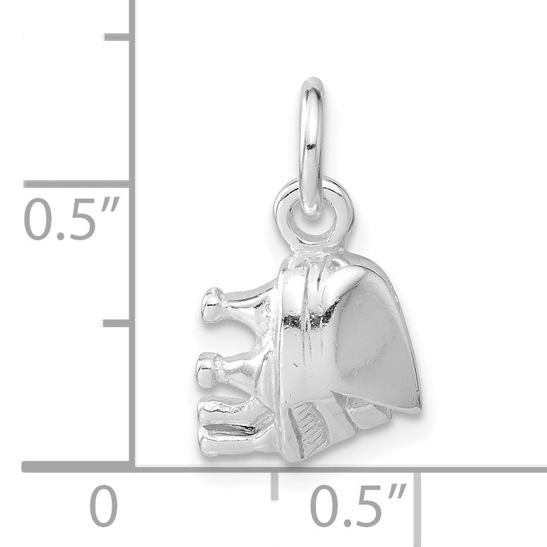 Sterling Silver Piano Charm