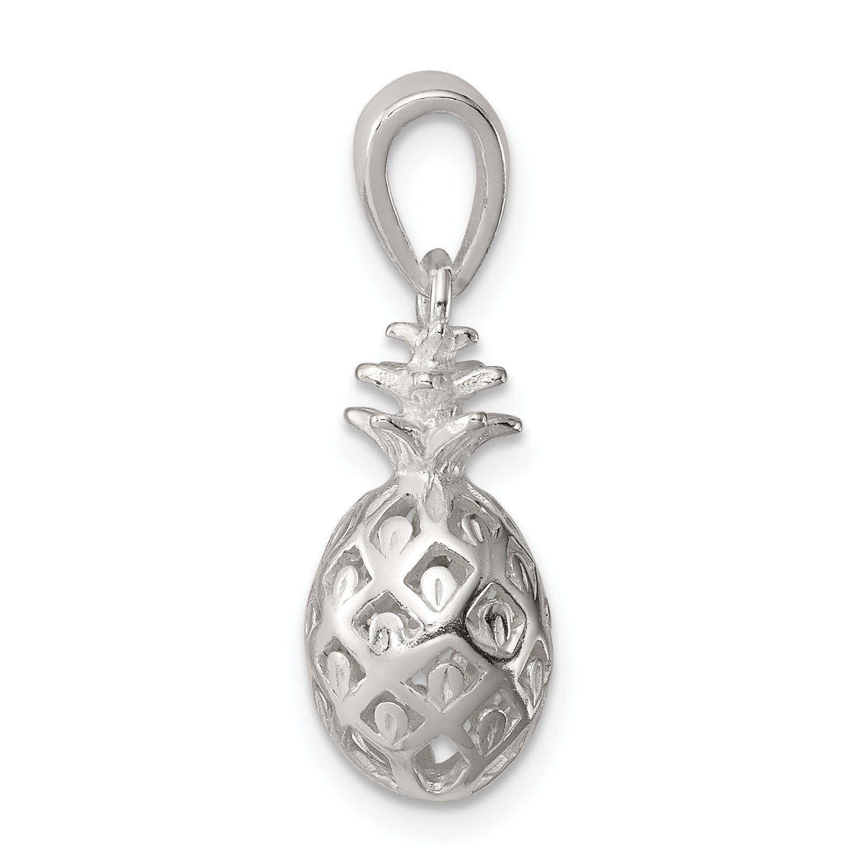 Sterling Silver Pineapple Pendant