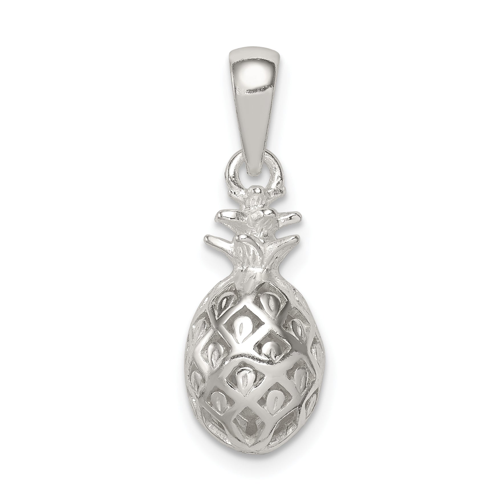 Sterling Silver Pineapple Pendant