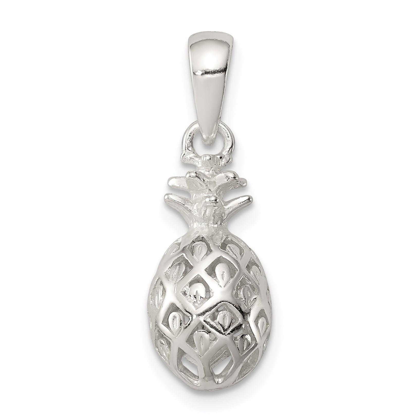 Sterling Silver Pineapple Pendant