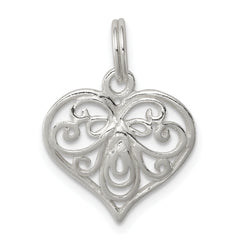 Sterling Silver Heart Charm