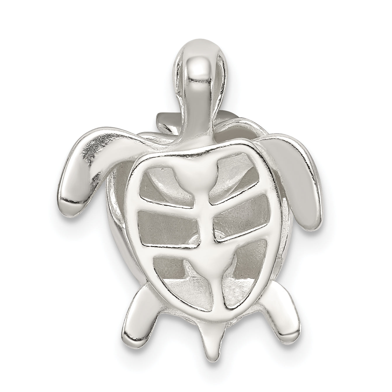 Sterling Silver Mother & Baby Turtle Pend