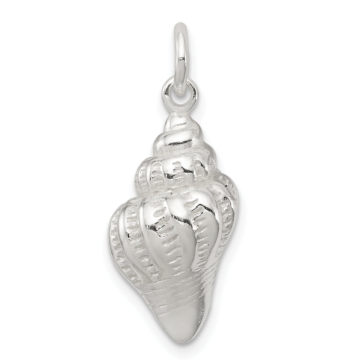 Sterling Silver Seashell Charm