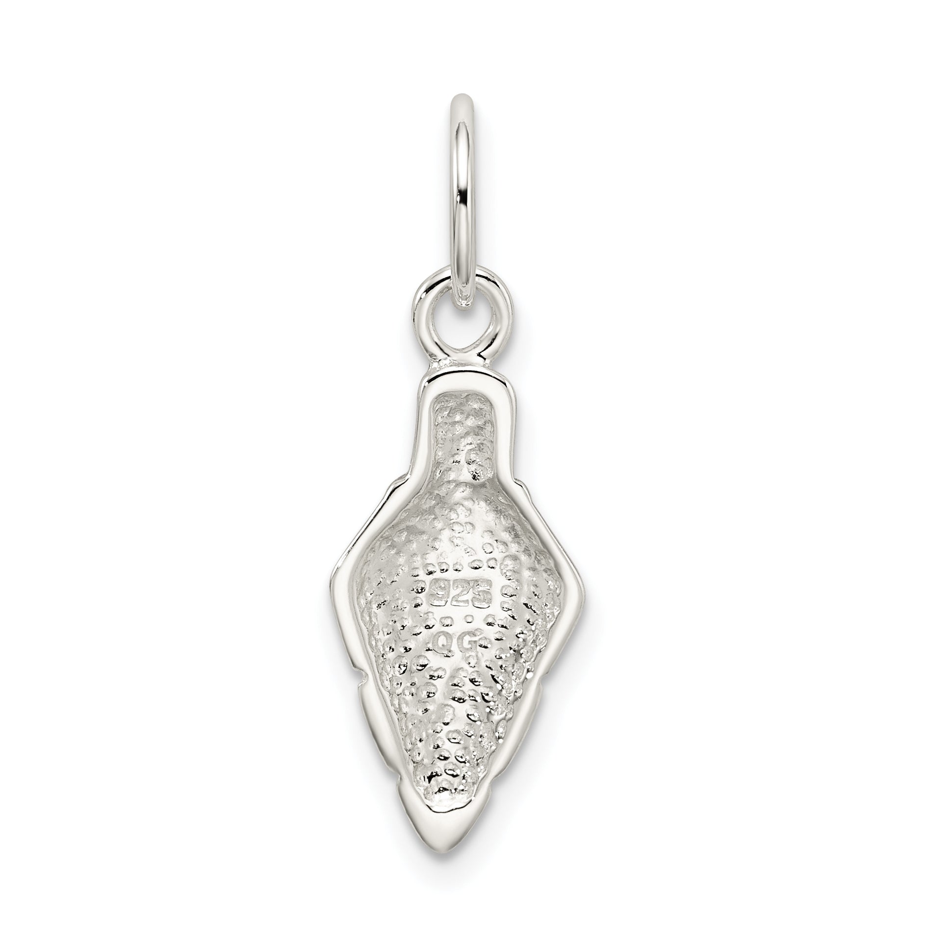 Sterling Silver Polished Arrowhead Charm