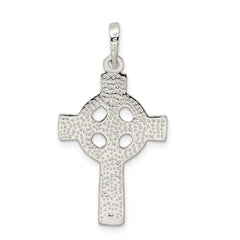 Sophia Jewelers Sterling Silver 925 Polished Cross Pendant with Anti-Tarnish Finish