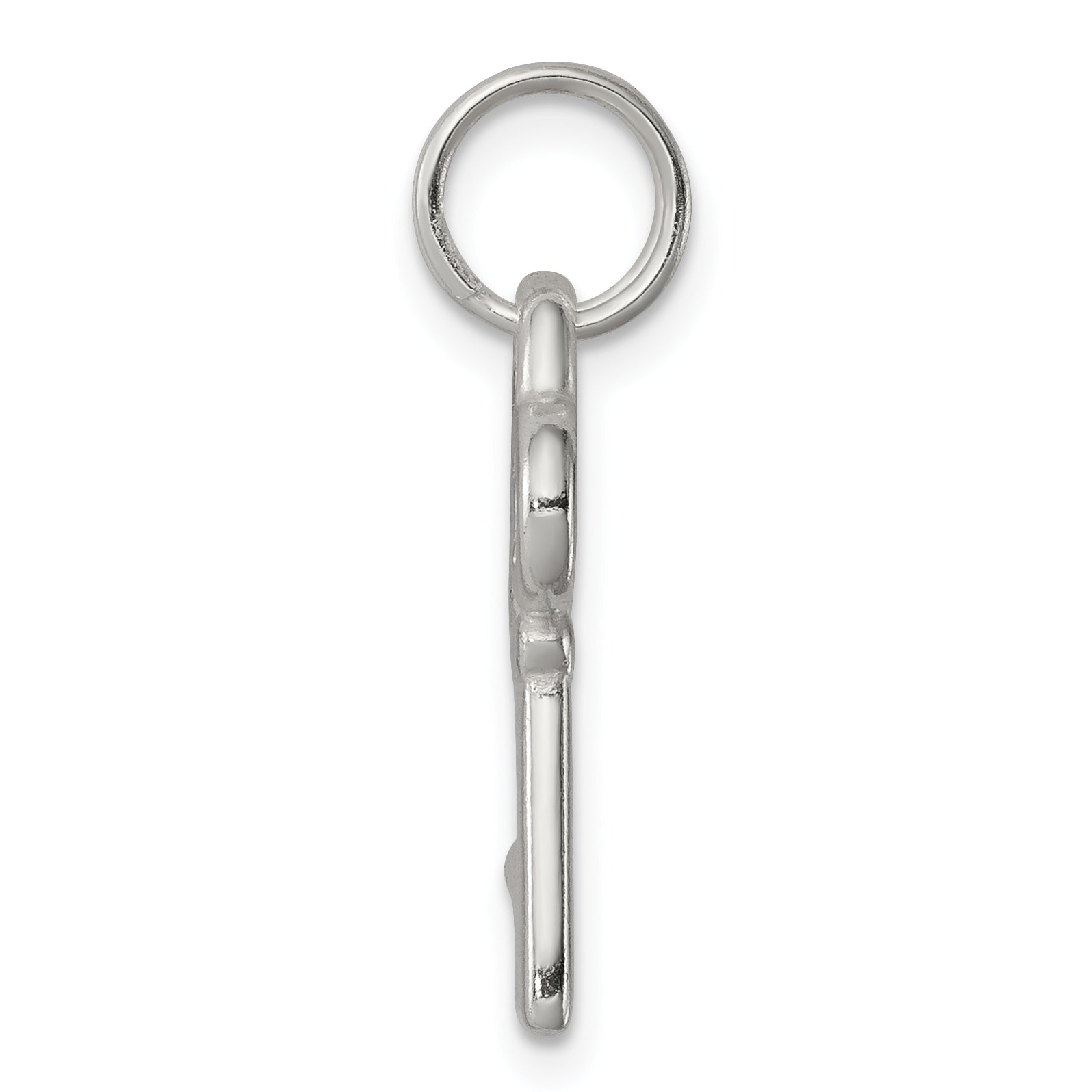 Sophia Jewelers Sterling Silver 925 Key Charm Polished Solid Design