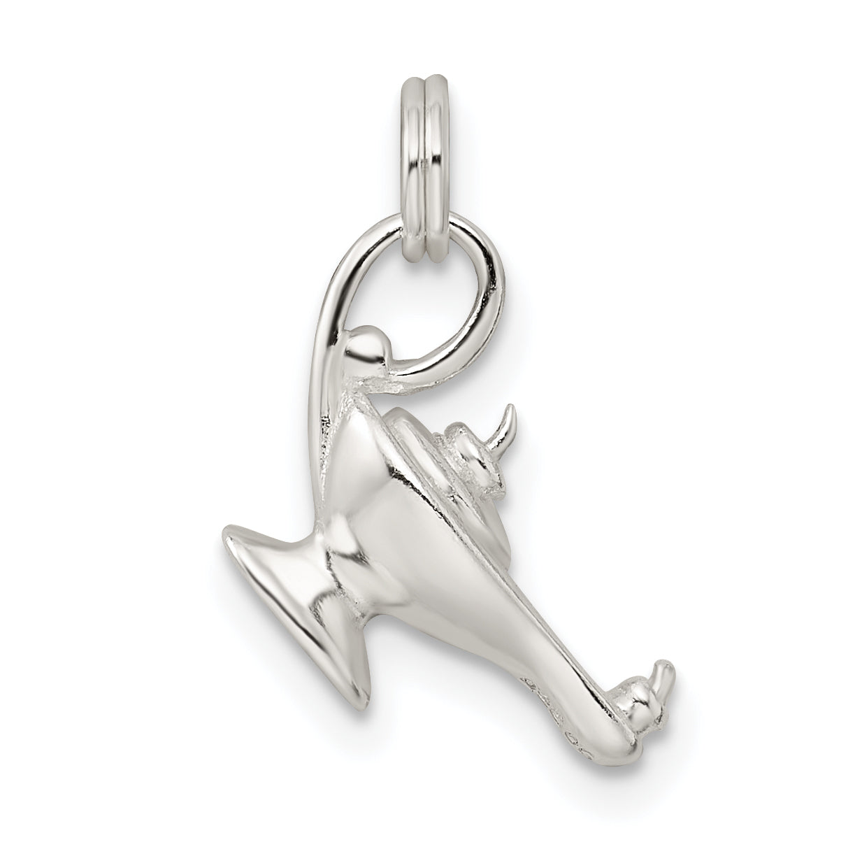 Sterling Silver Genie Lamp Charm