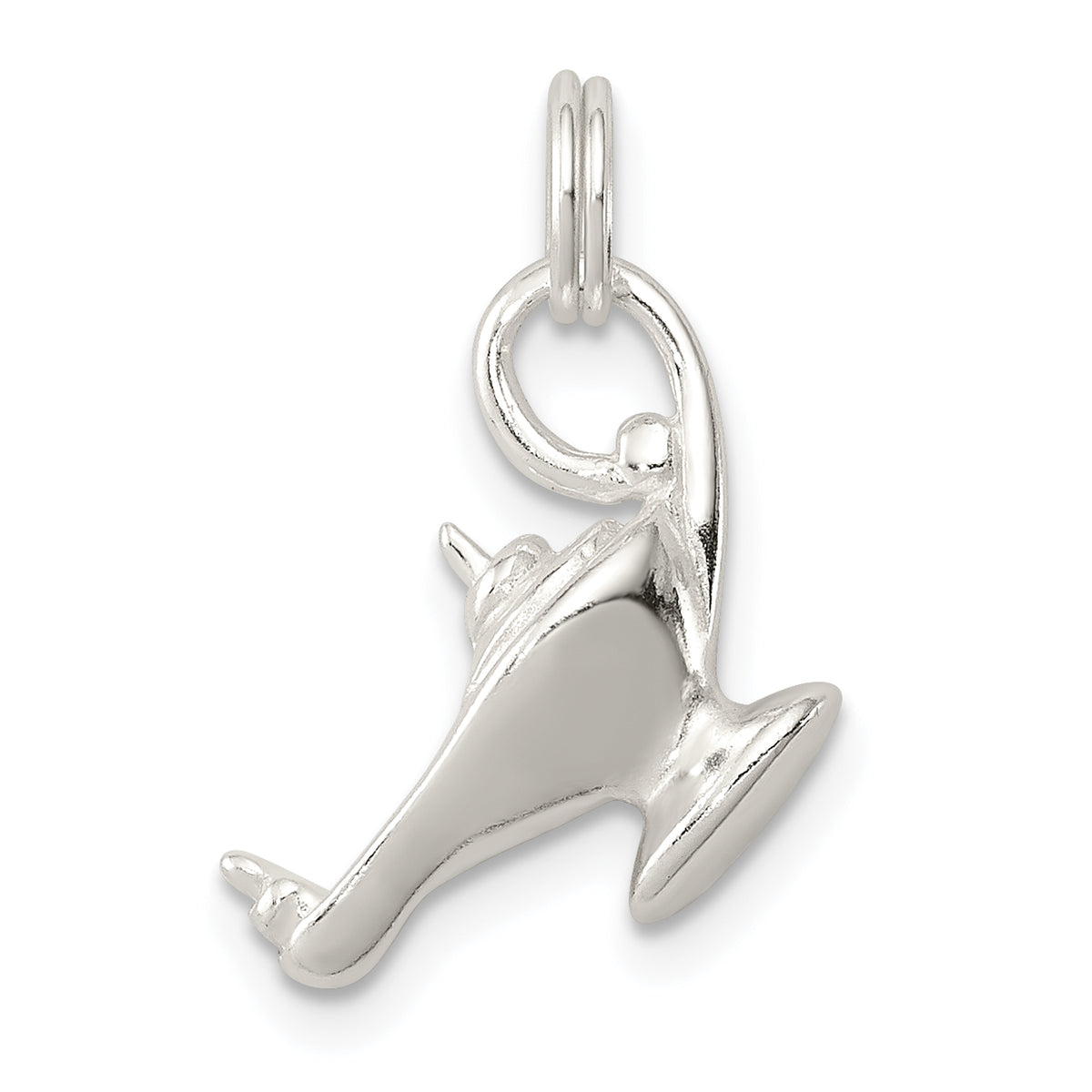 Sterling Silver Genie Lamp Charm