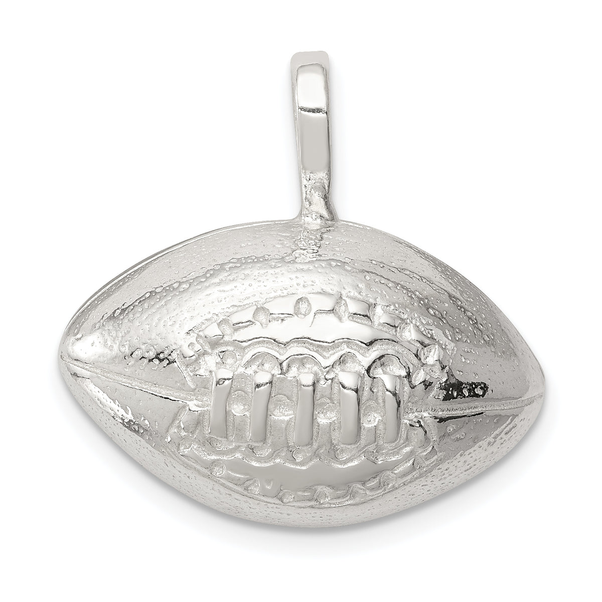 Sterling Silver Football Charm