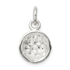 Sterling Silver Soccer Ball Charm