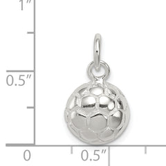 Sterling Silver Soccer Ball Charm