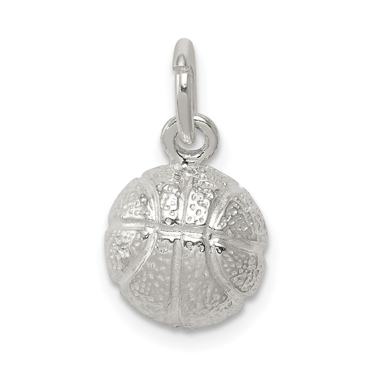 Sterling Silver Basketball Charm