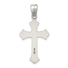 Sterling Silver Antiqued Cross Pendant