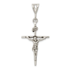 Sterling Silver Antiqued Crucifix Charm