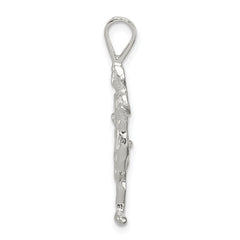 Sterling Silver Runner Pendant