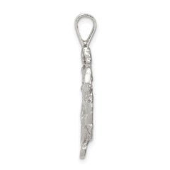 Sterling Silver Runner Pendant