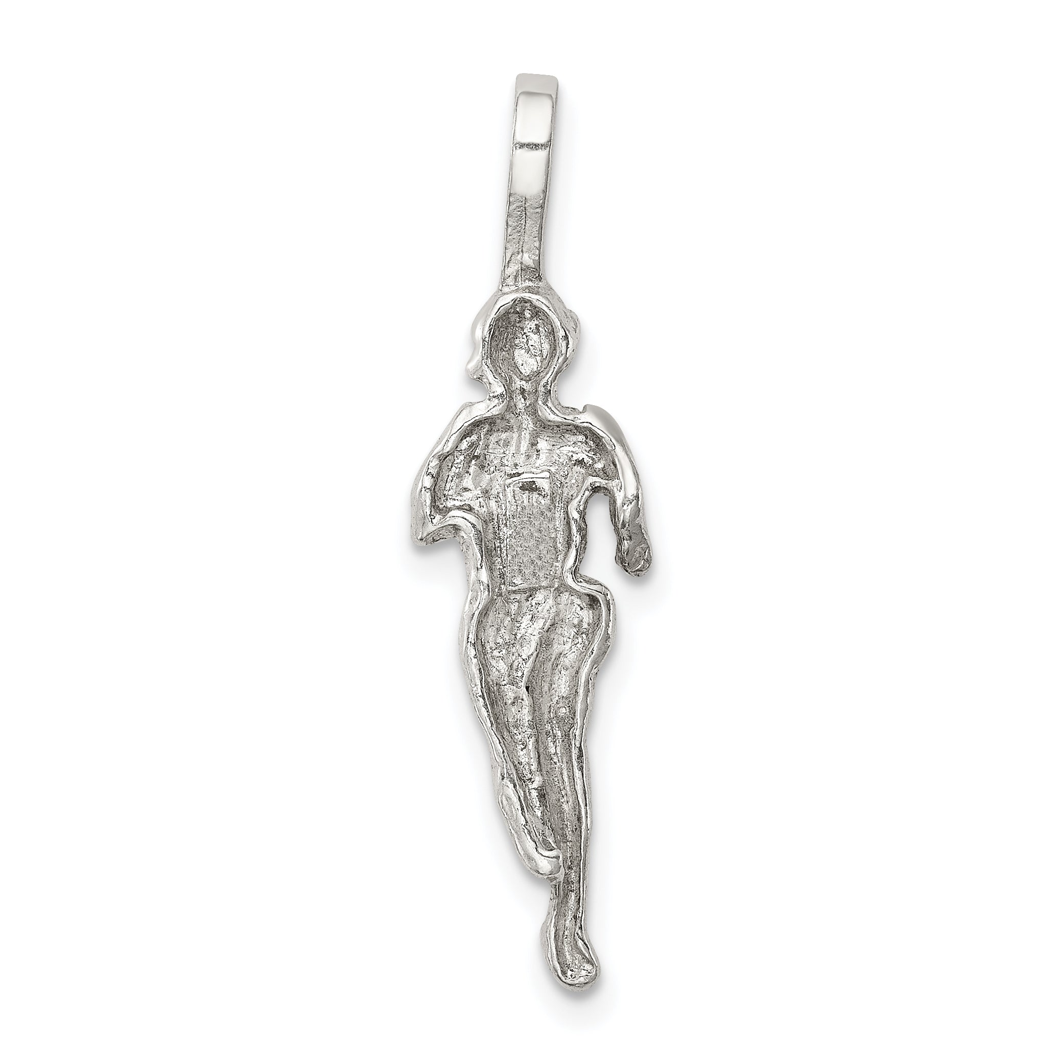 Sterling Silver Runner Pendant