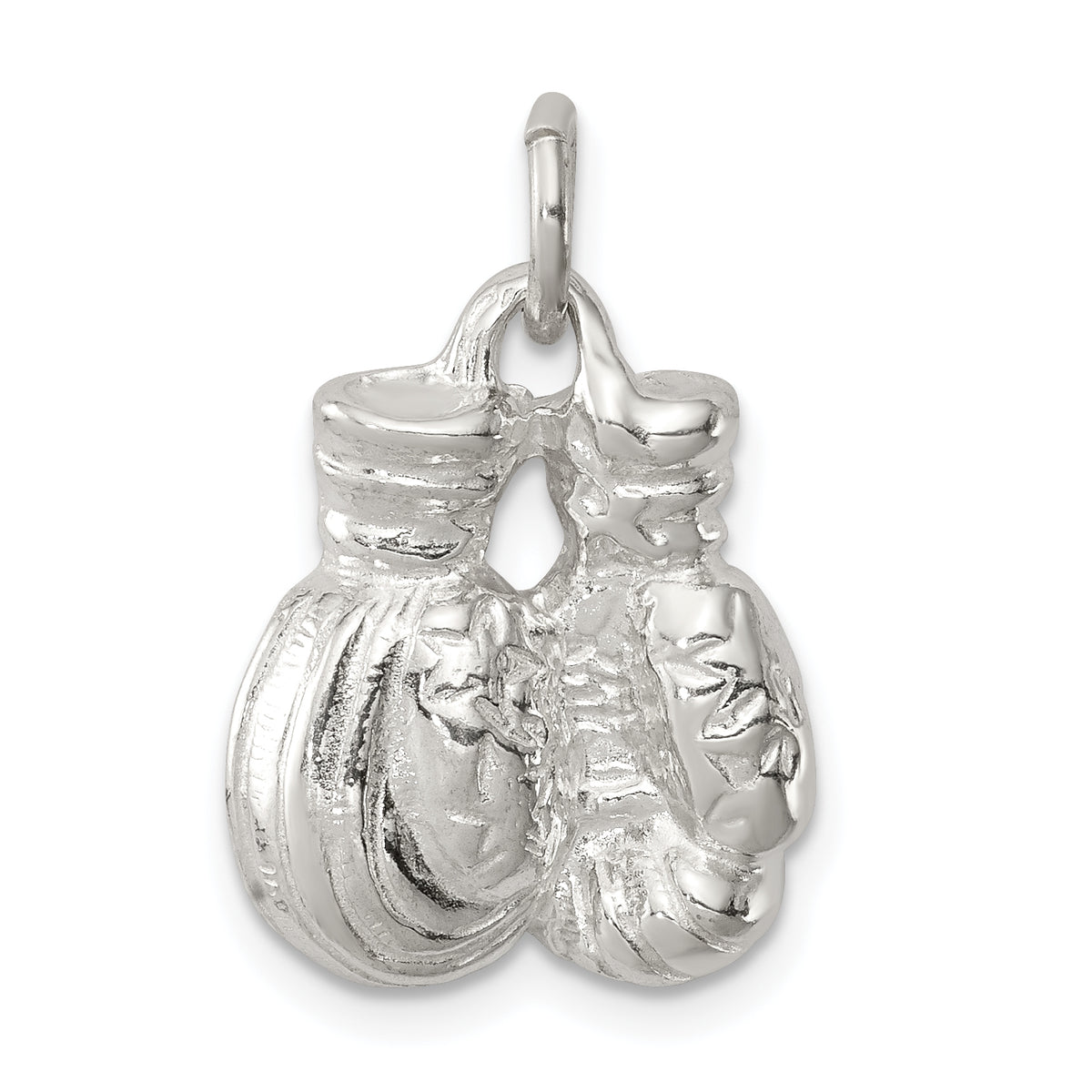 Sterling Silver Boxing Gloves Charm