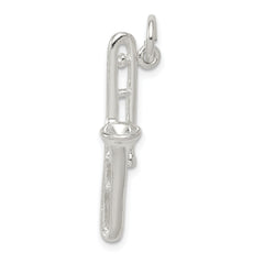 Sterling Silver Trombone Charm