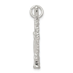 Sterling Silver Flute Charm