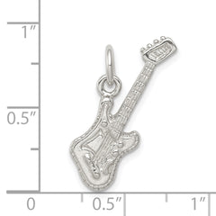 Sterling Silver Electric Guitar Charm